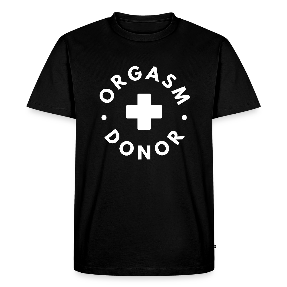ORGASM DONOR - Men/ Männer Premium T-Shirt - Schwarz