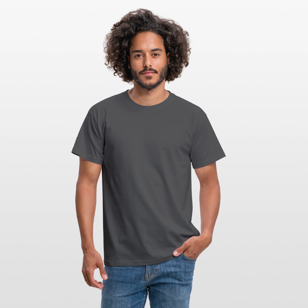 DO NOT FOLLOW ME - I DO CRAZY SHIT BACK - Men/ Männer T-Shirt - Anthrazit