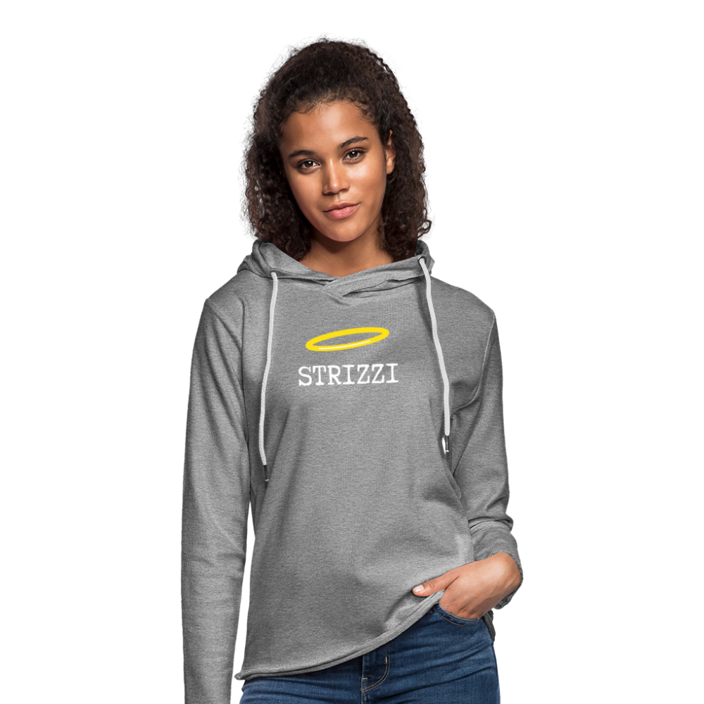 Strizzi, Leichtes Unisex Kapuzen-Sweatshirt - Grau meliert
