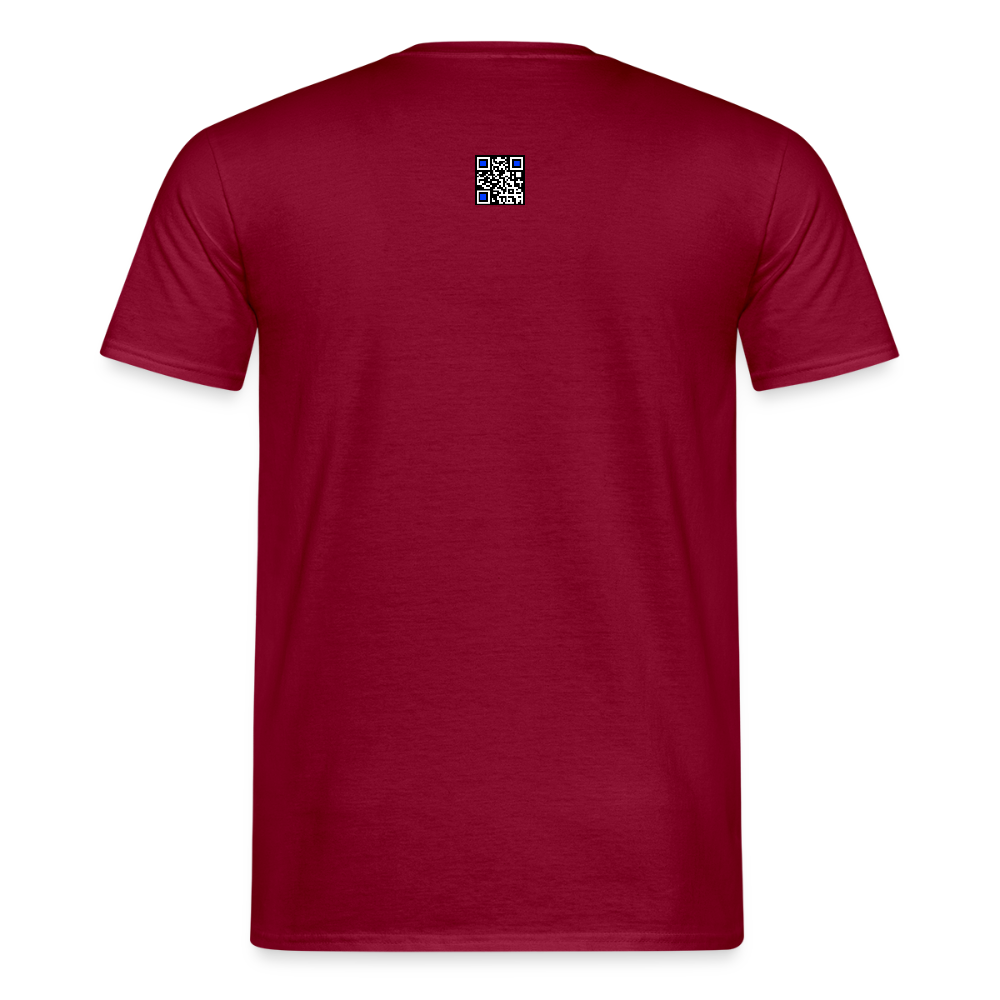 Breaking News: IS MA WURSCHT! Männer T-Shirt - Ziegelrot