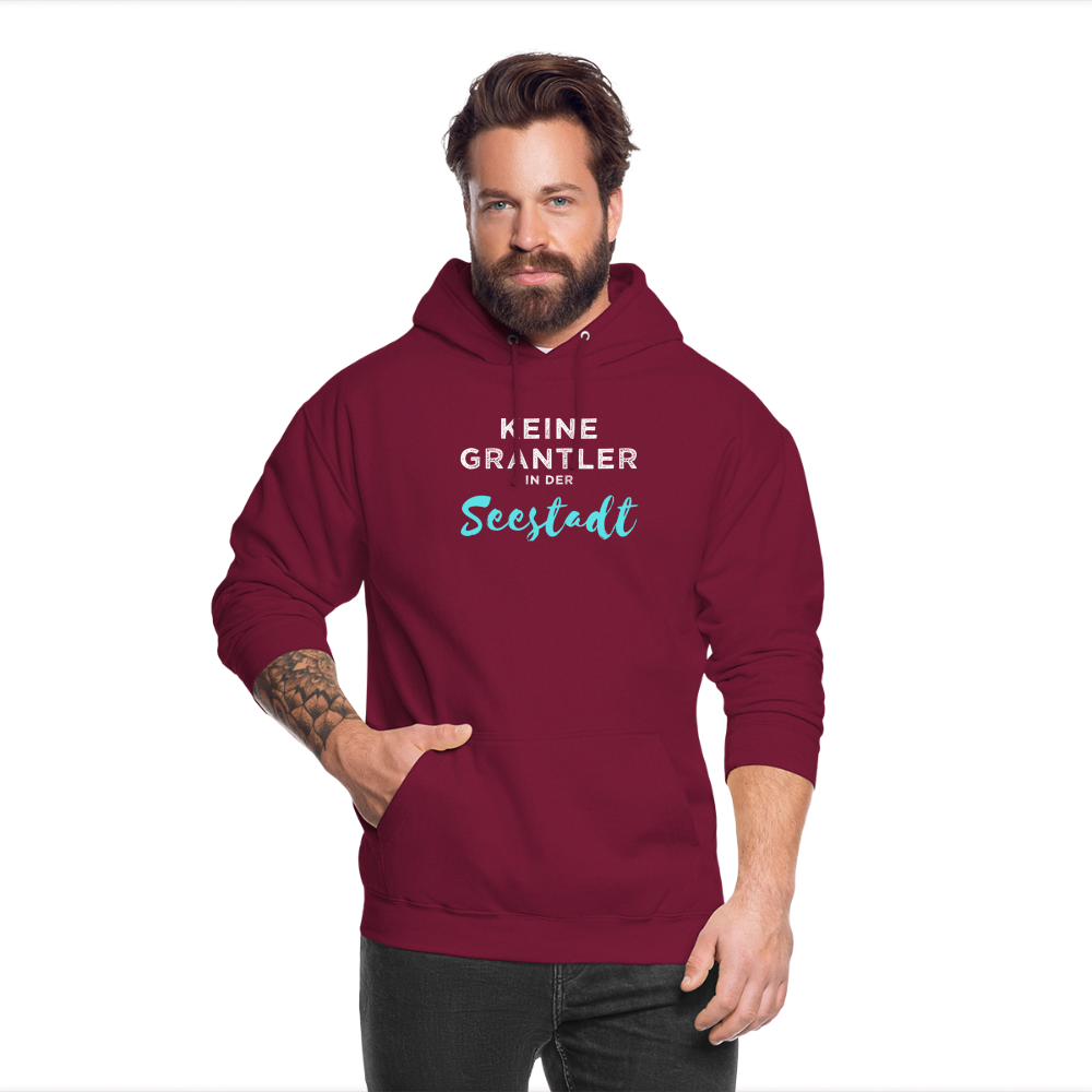 Keine Grantler in der Wiener Seestadt, Hoodie - Bordeaux