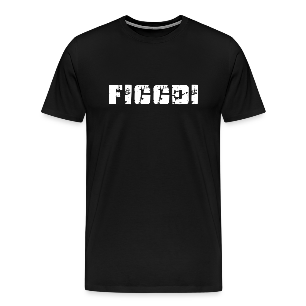 Figgdi - Schweizer Deutsch für "Kannst mich gern haben" ;-) Männer Premium T-Shirt - Schwarz