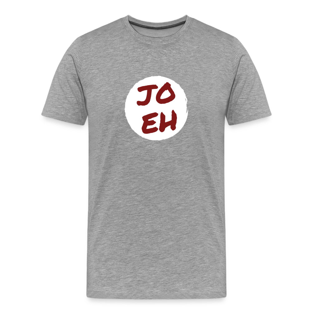 Jo eh - Ja, werde ich sicher eh nicht machen ;-) Männer Premium T-Shirt - Grau meliert