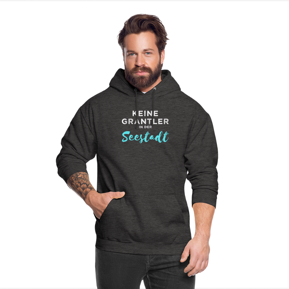 Keine Grantler in der Wiener Seestadt, Hoodie - Anthrazit
