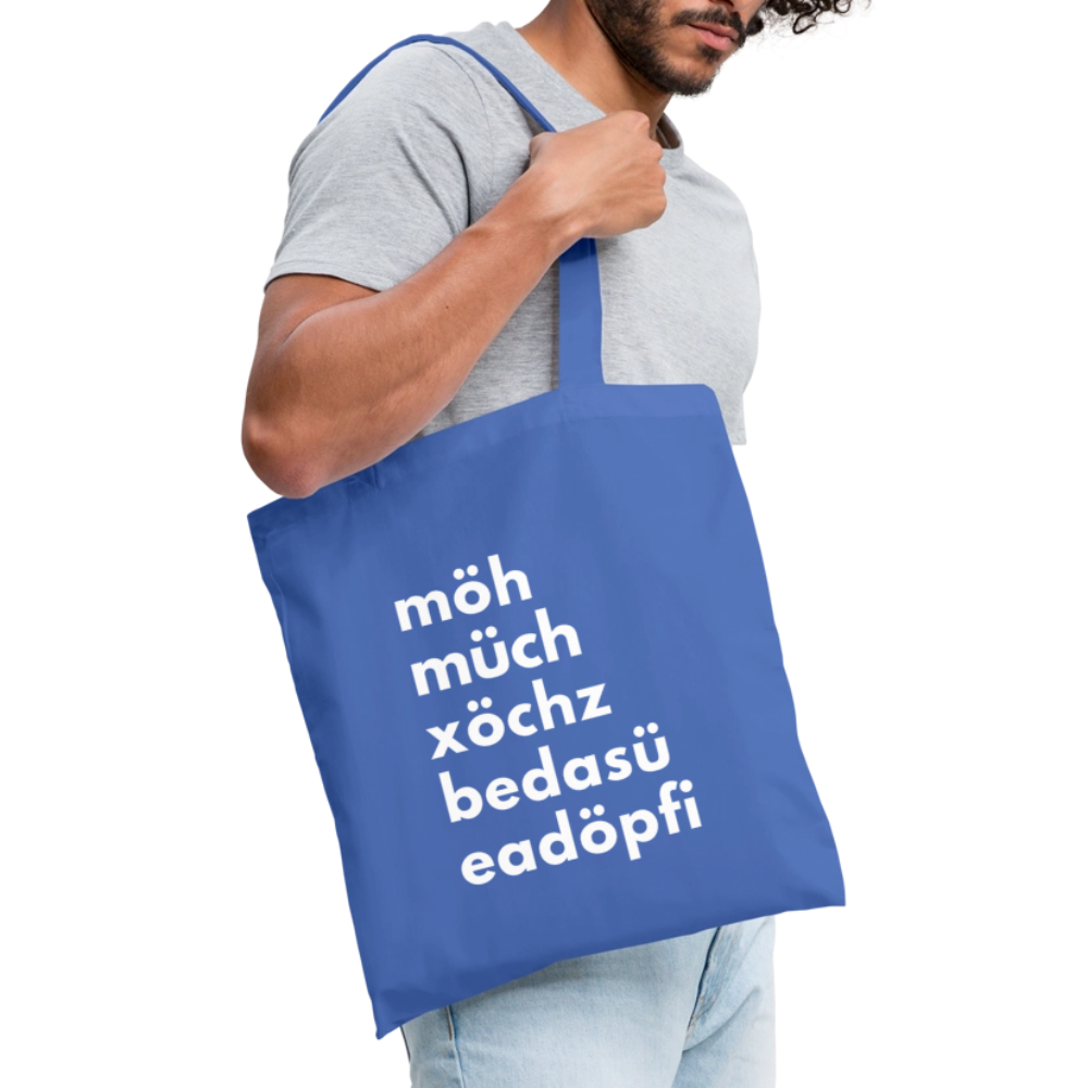 Einkaufsliste, Sackerl - Hellblau