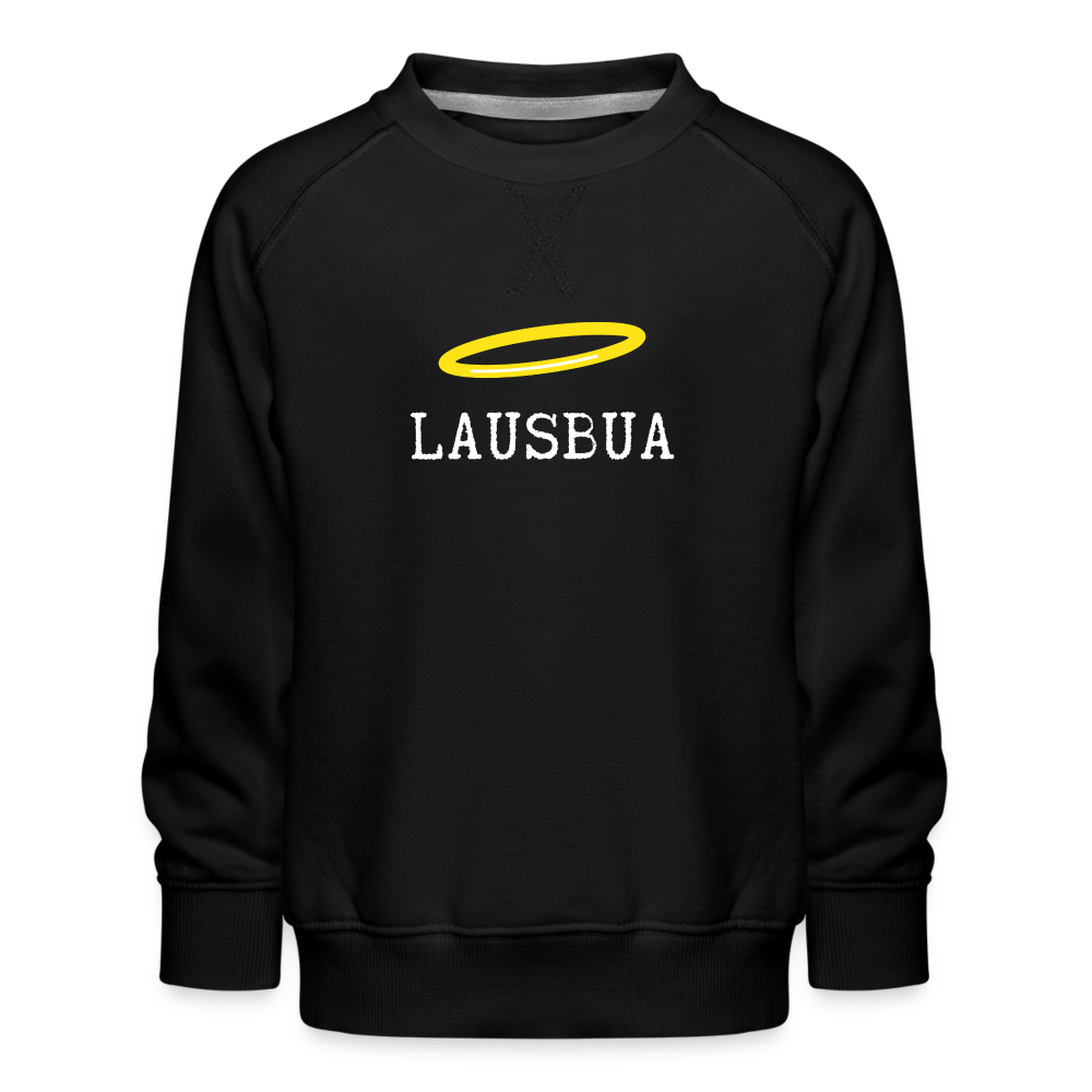 Lausbua, bayerischer bzw österreichischer Lausbub, Kinder Premium Pullover - Schwarz