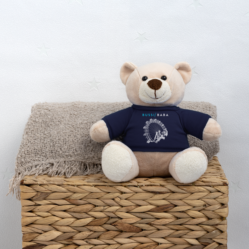 Bussi Baba aquablau - Wiener Riesenrad weiß, Teddy - French Navy