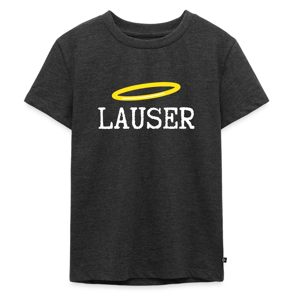 Lauser, österreichischer Lausbub - Kinder (2 - 8 Jahre) Premium T-Shirt - Anthrazit meliert