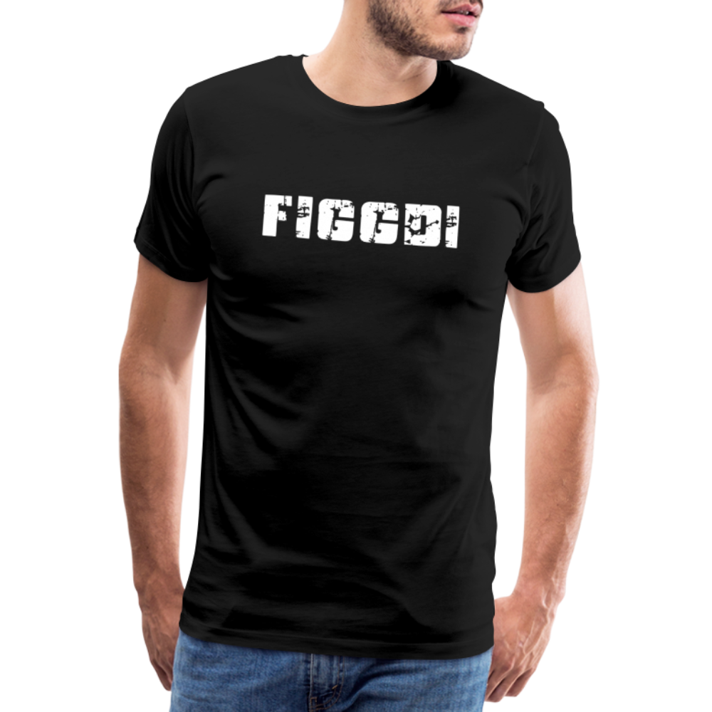 Figgdi - Schweizer Deutsch für "Kannst mich gern haben" ;-) Männer Premium T-Shirt - Schwarz
