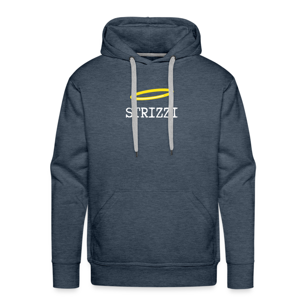 Strizzi, Männer Premium Hoodie - Jeansblau