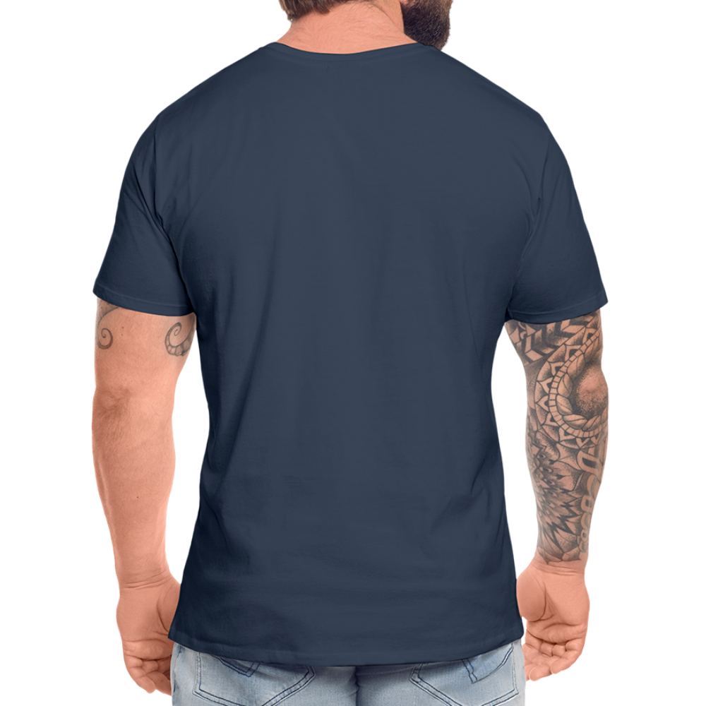 Figgdi - Schweizer Deutsch für "Kannst mich gern haben" ;-) Männer Premium Bio T-Shirt - Navy
