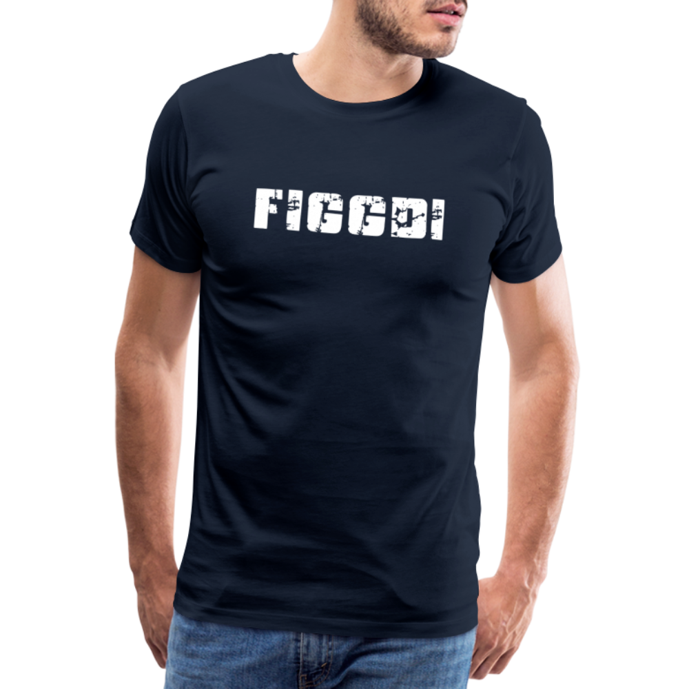 Figgdi - Schweizer Deutsch für "Kannst mich gern haben" ;-) Männer Premium T-Shirt - Navy