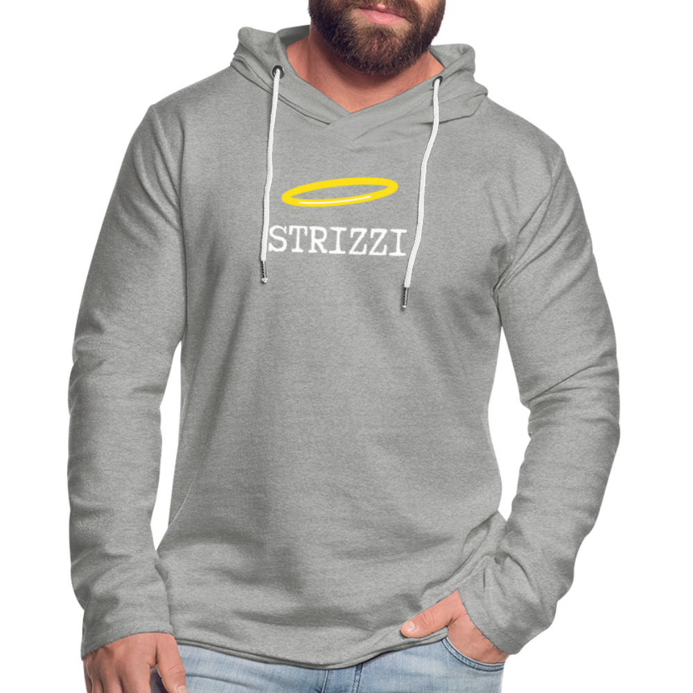 Strizzi, Leichtes Unisex Kapuzen-Sweatshirt - Grau meliert