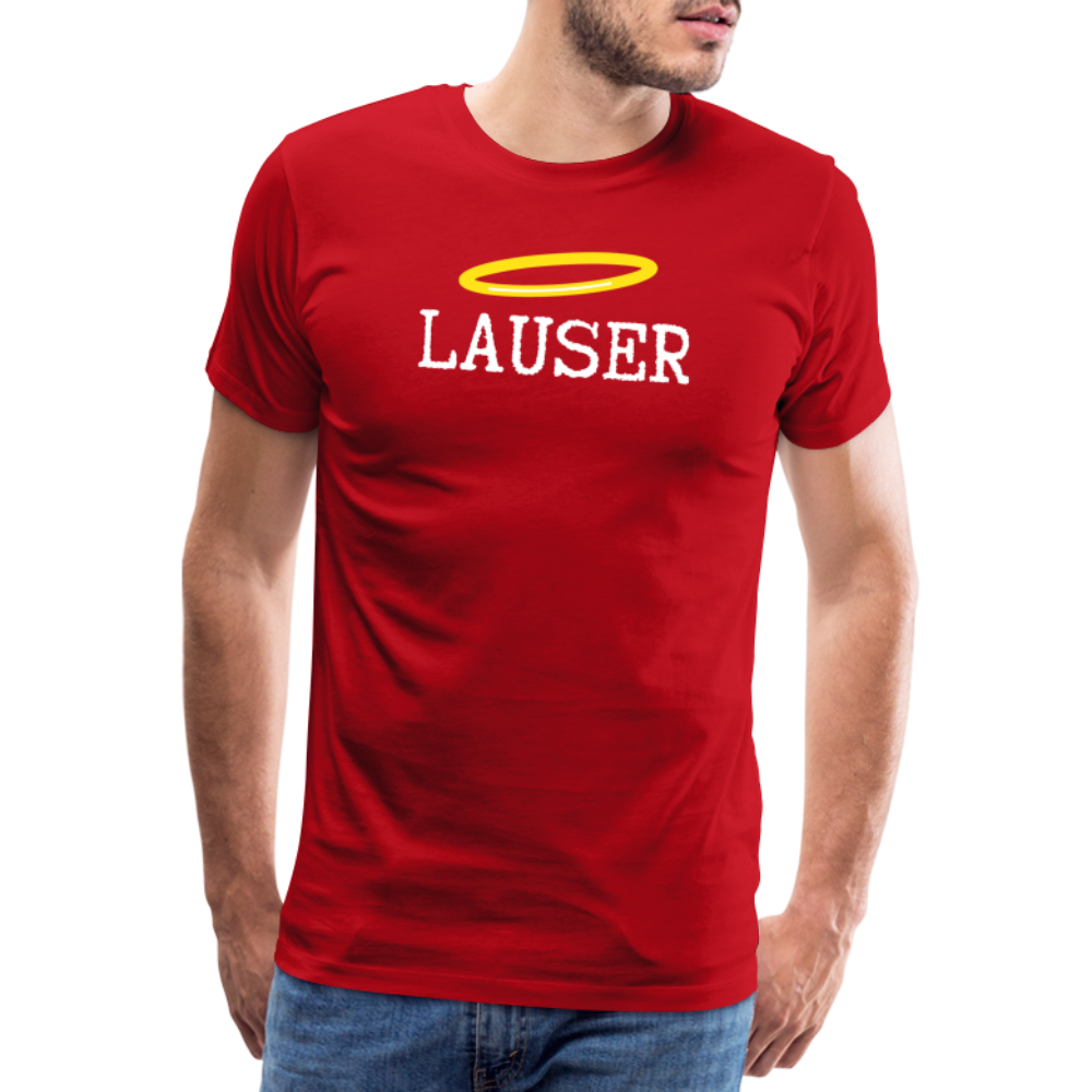 Lauser, österreichischer Lausbub - Männer Premium T-Shirt - Rot