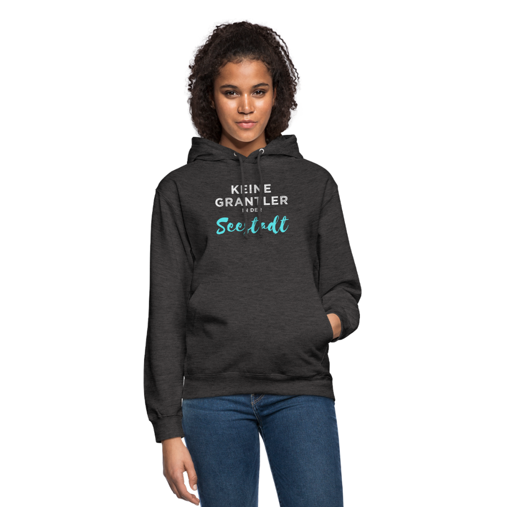 Keine Grantler in der Wiener Seestadt, Hoodie - Anthrazit
