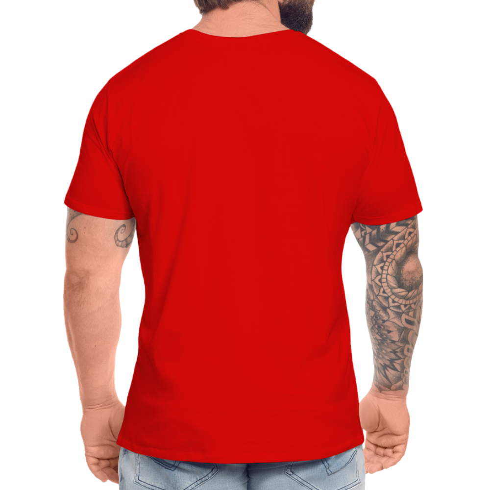 Figgdi - Schweizer Deutsch für "Kannst mich gern haben" ;-) Männer Premium Bio T-Shirt - Rot