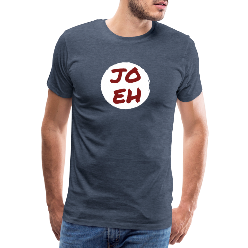 Jo eh - Ja, werde ich sicher eh nicht machen ;-) Männer Premium T-Shirt - Blau meliert