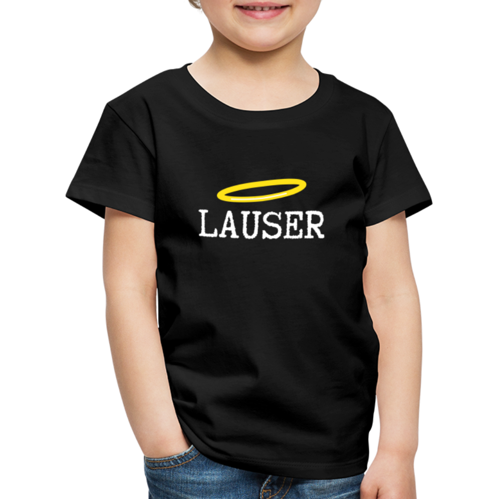 Lauser, österreichischer Lausbub - Kinder (2 - 8 Jahre) Premium T-Shirt - Schwarz