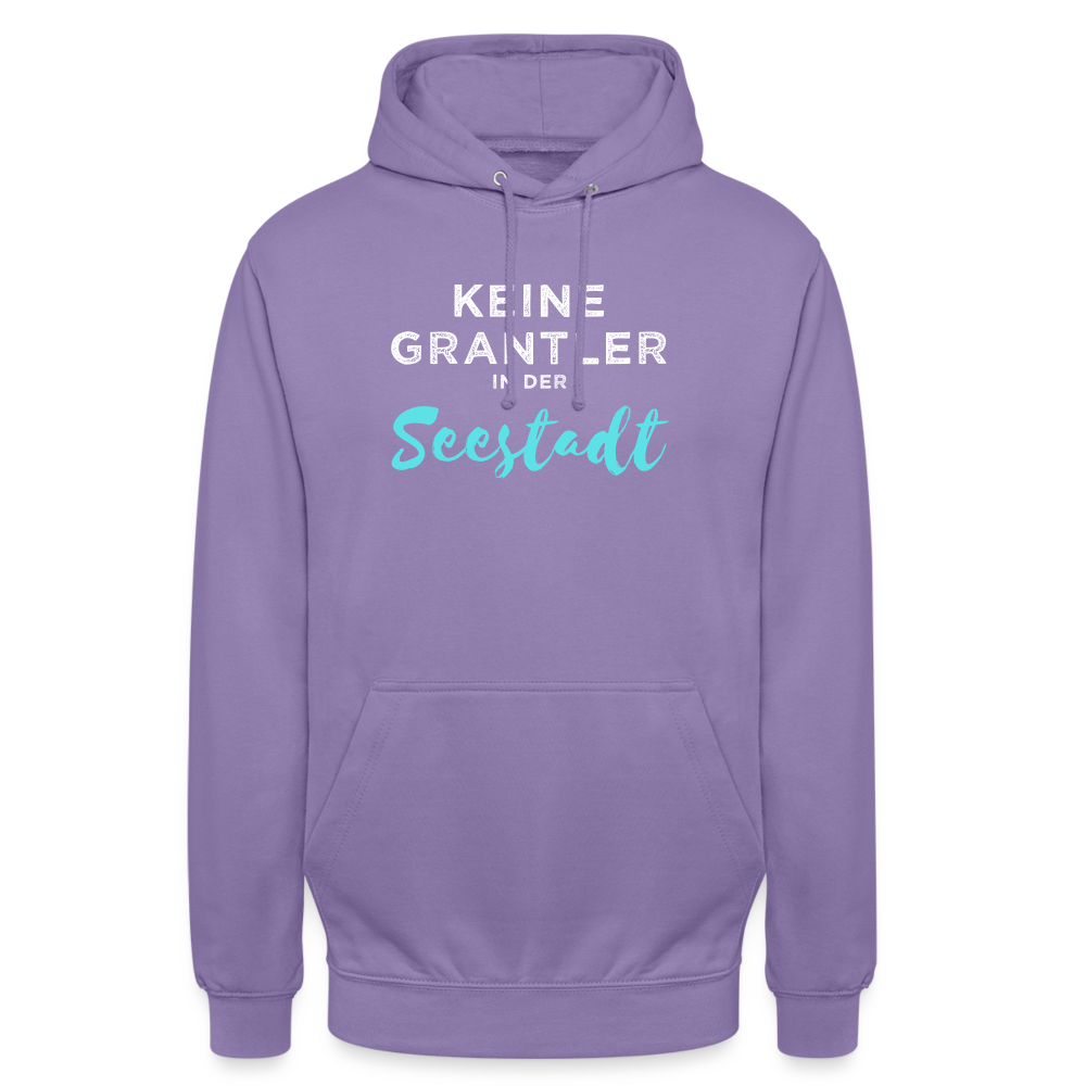 Keine Grantler in der Wiener Seestadt, Hoodie - Lavendel