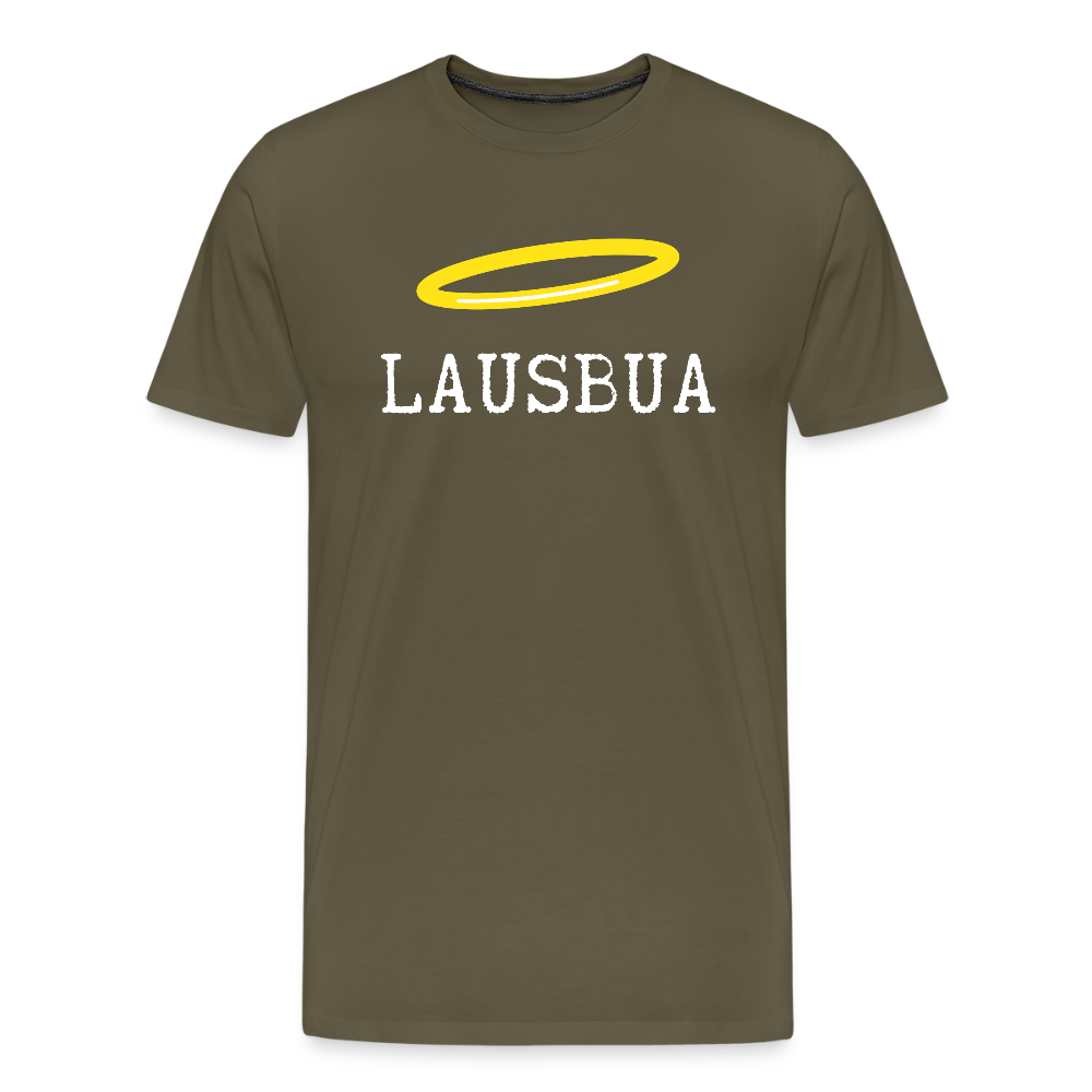 Lausbua, bayerischer und österreichischer Lausbub, Männer Premium -T-Shirt - Khaki