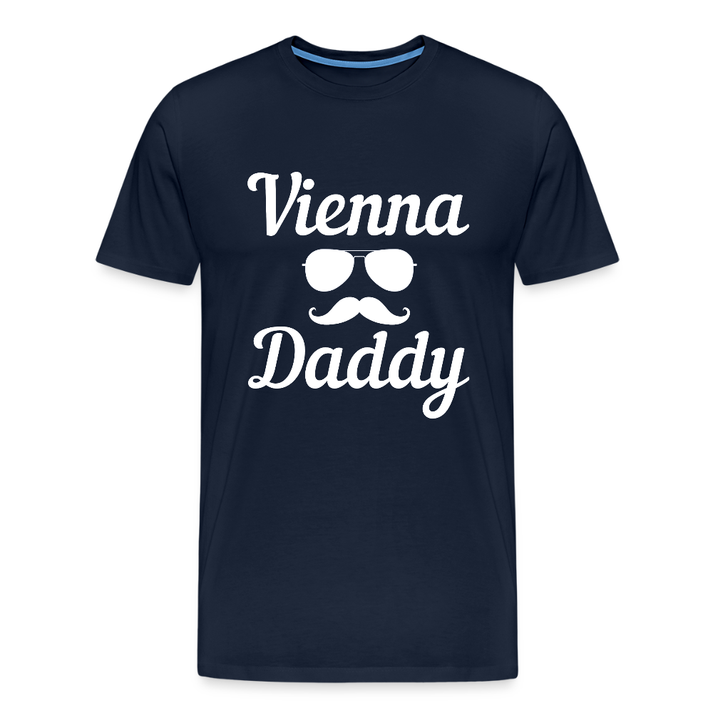 Hot Vienna Daddy - Men/ Männer Premium T-Shirt - Navy