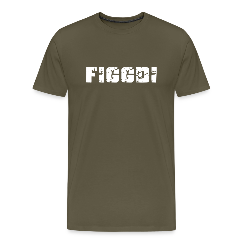 Figgdi - Schweizer Deutsch für "Kannst mich gern haben" ;-) Männer Premium T-Shirt - Khaki
