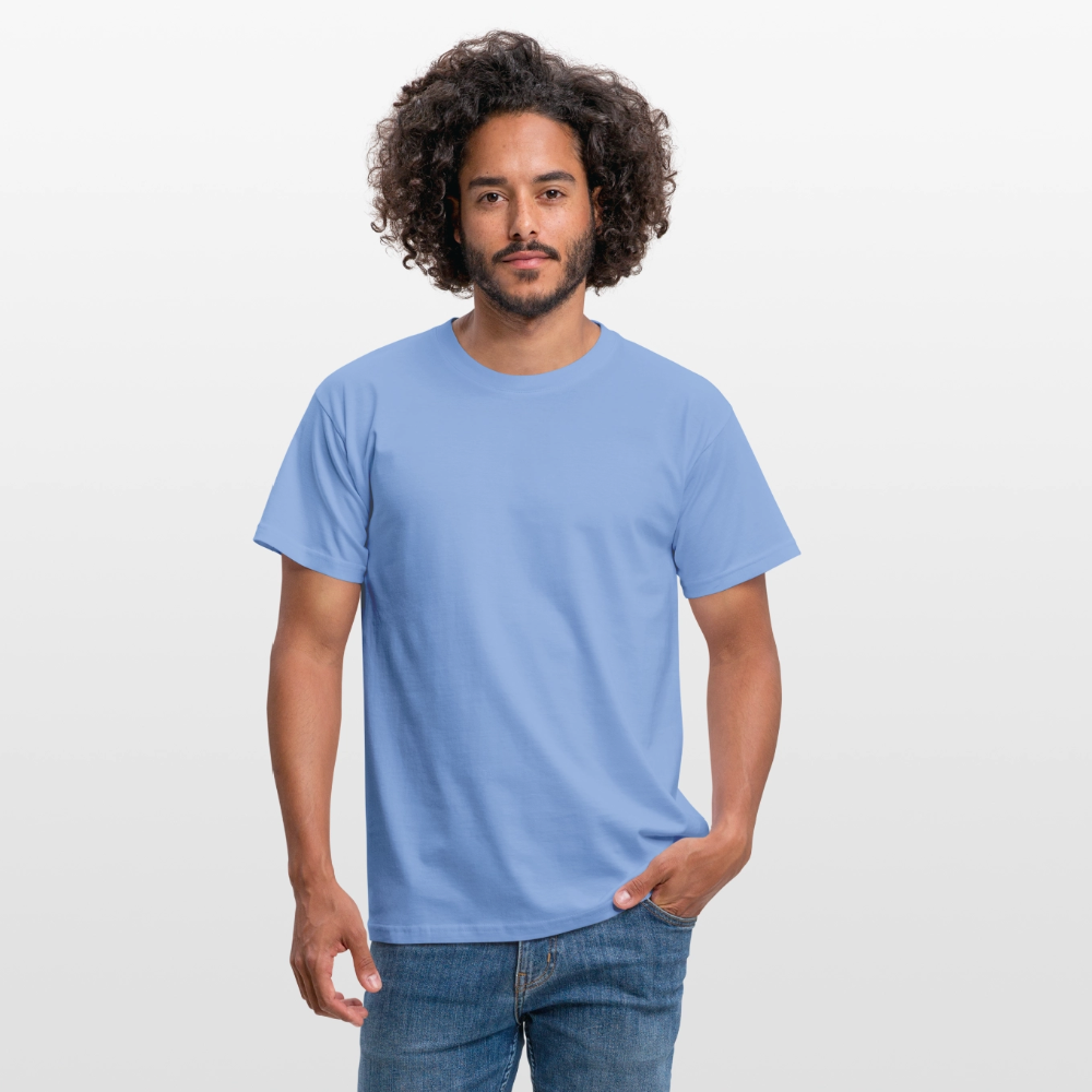 DO NOT FOLLOW ME - I DO CRAZY SHIT BACK - Men/ Männer T-Shirt - carolina blue