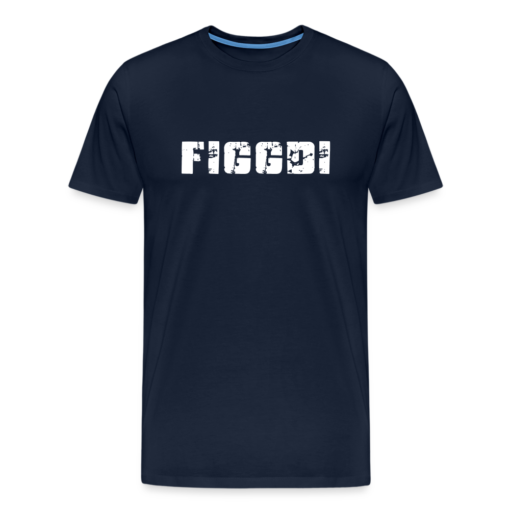 Figgdi - Schweizer Deutsch für "Kannst mich gern haben" ;-) Männer Premium T-Shirt - Navy