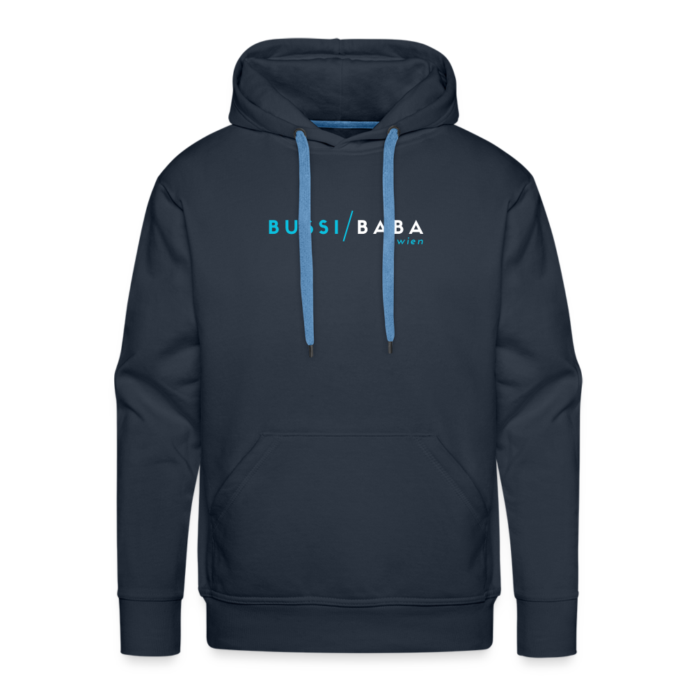 Bussi / Baba Wien aquablau, Männer Premium Hoodie - Navy