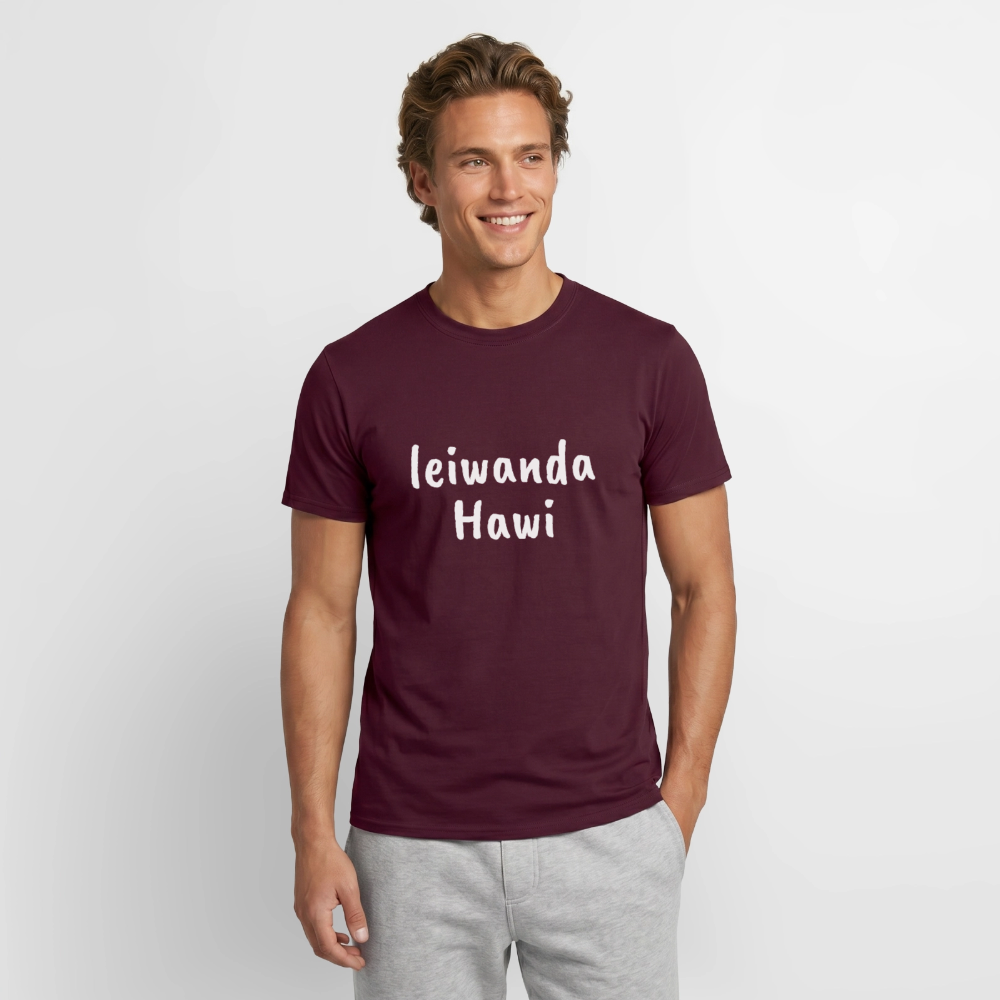 leiwanda Hawi, Männer T-Shirt - Ziegelrot