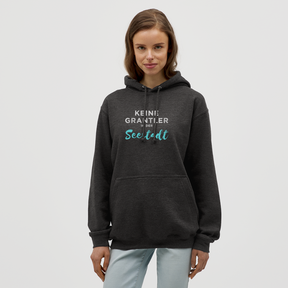 Keine Grantler in der Wiener Seestadt, Hoodie - Anthrazit