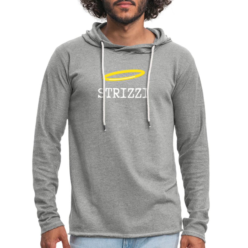 Strizzi, Leichtes Unisex Kapuzen-Sweatshirt - Grau meliert