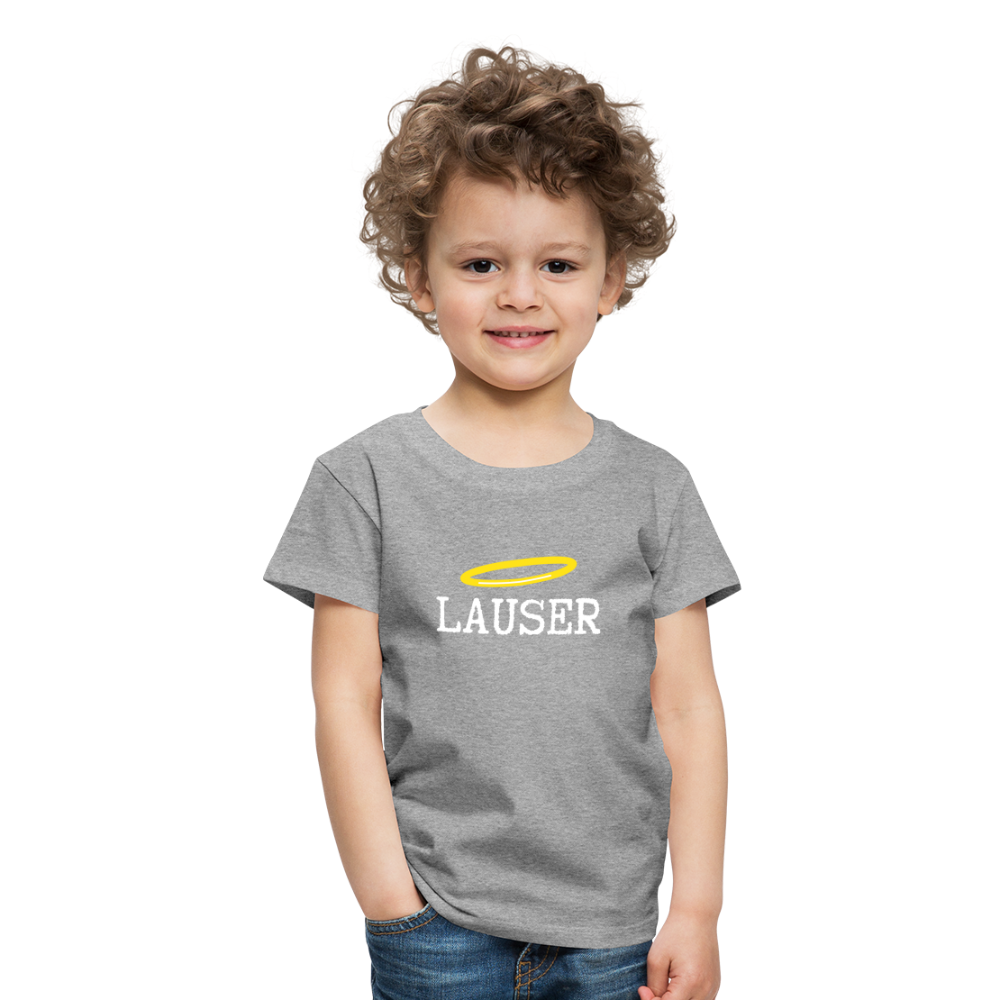 Lauser, österreichischer Lausbub - Kinder (2 - 8 Jahre) Premium T-Shirt - Grau meliert