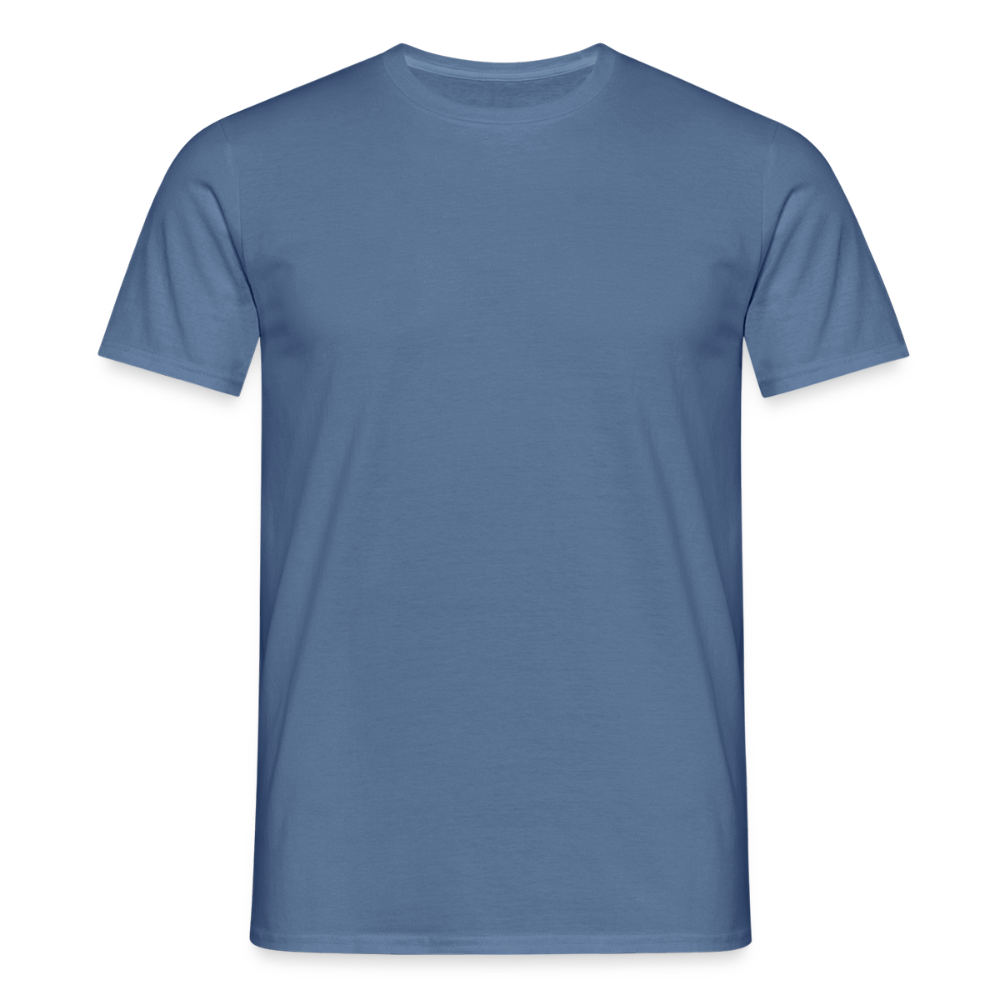 DO NOT FOLLOW ME - I DO CRAZY SHIT BACK - Men/ Männer T-Shirt - Taubenblau