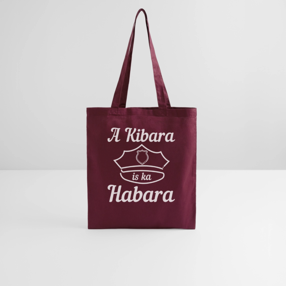 A Kibara is ka Habara, Sackerl - Burgunderrot