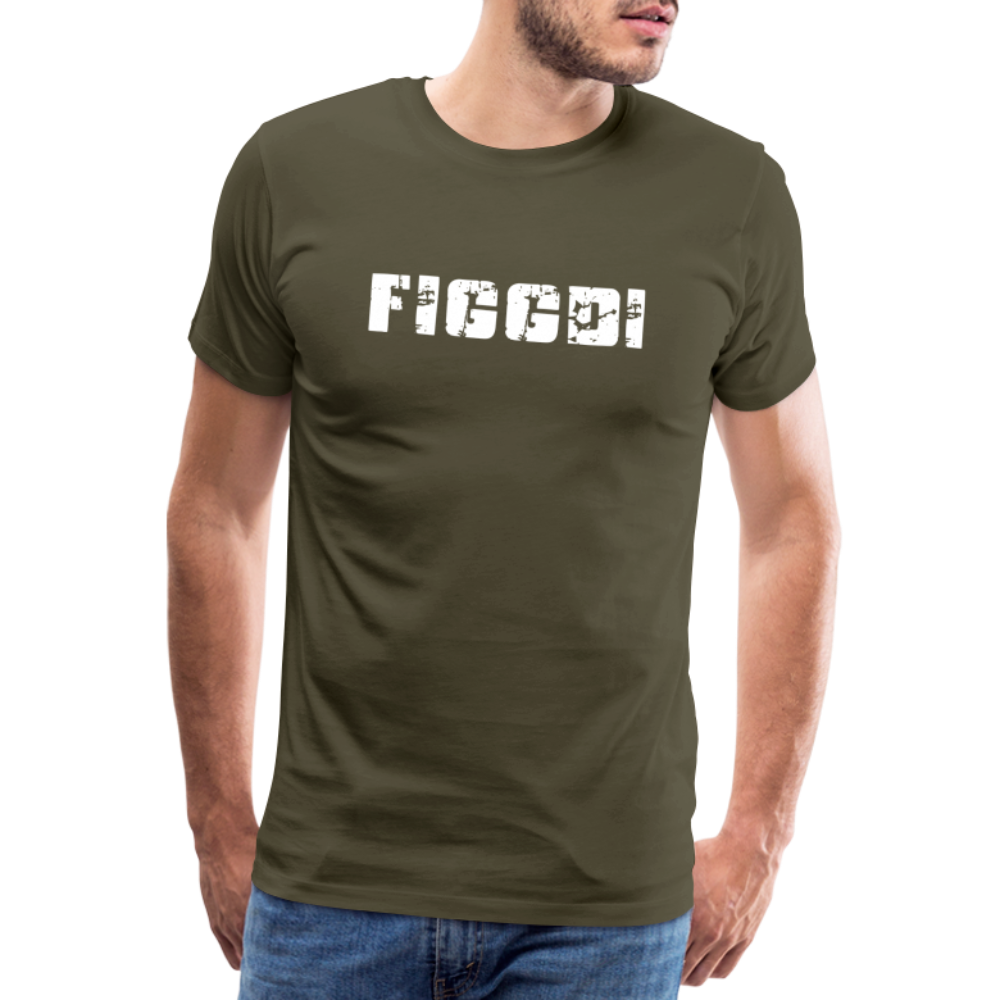 Figgdi - Schweizer Deutsch für "Kannst mich gern haben" ;-) Männer Premium T-Shirt - Khaki