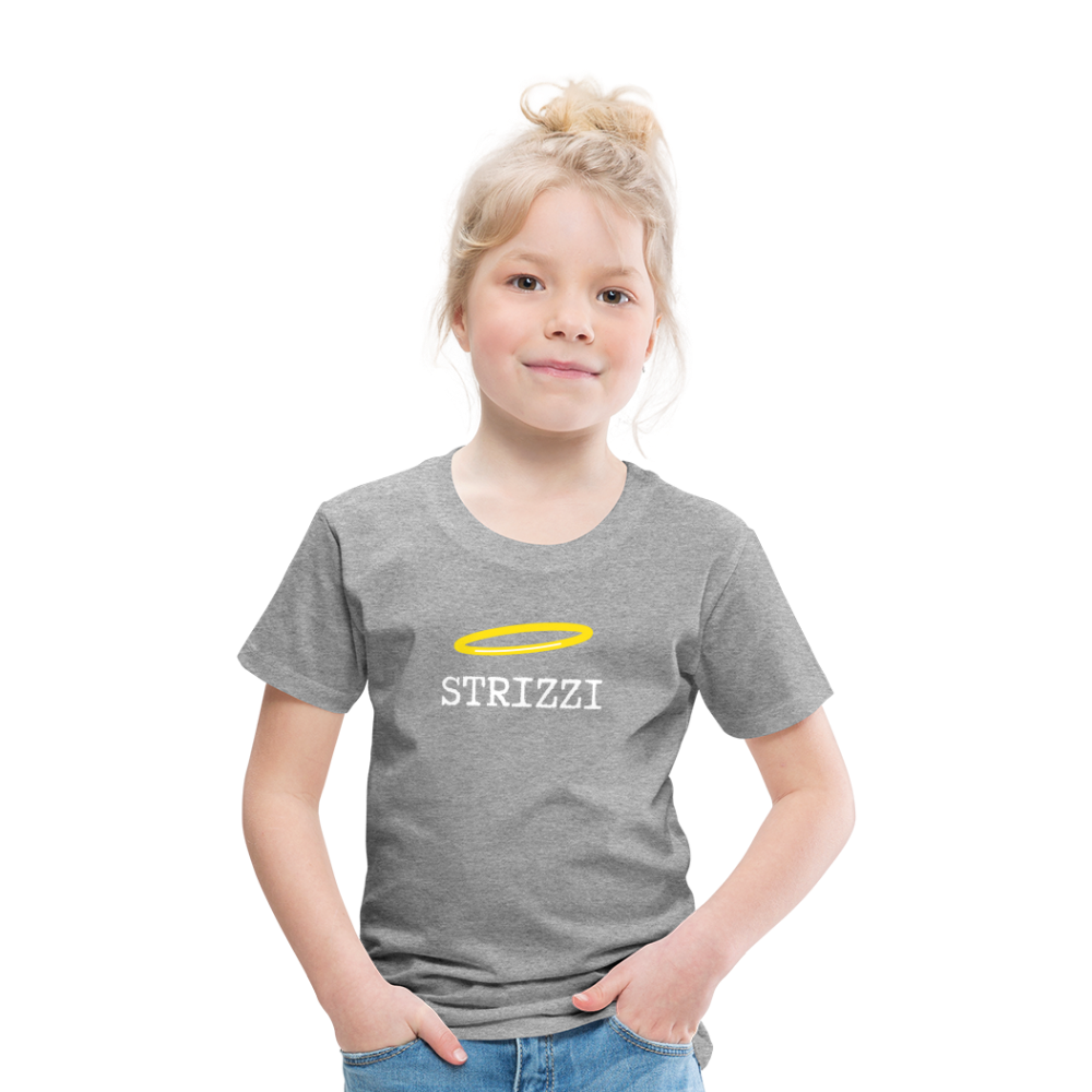Strizzi, Kinder (2 - 8 Jahre) Premium -T-Shirt - Grau meliert