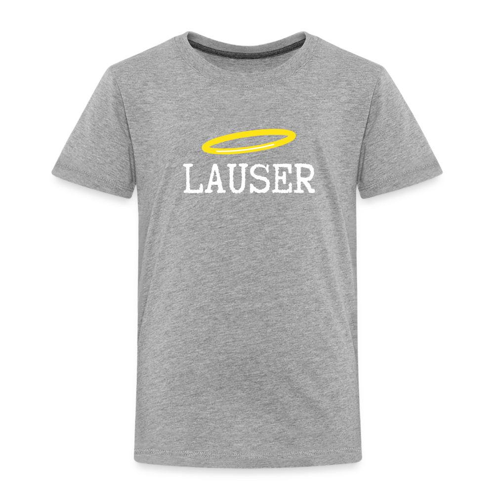 Lauser, österreichischer Lausbub - Kinder (2 - 8 Jahre) Premium T-Shirt - Grau meliert