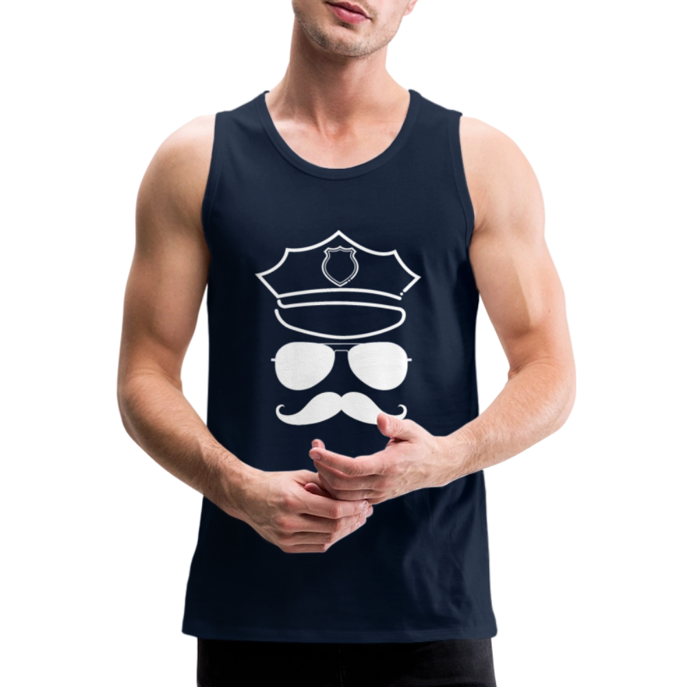 Hot Daddy - Männer Premium Tank Top - Navy