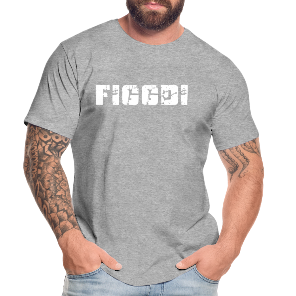 Figgdi - Schweizer Deutsch für "Kannst mich gern haben" ;-) Männer Premium Bio T-Shirt - Grau meliert