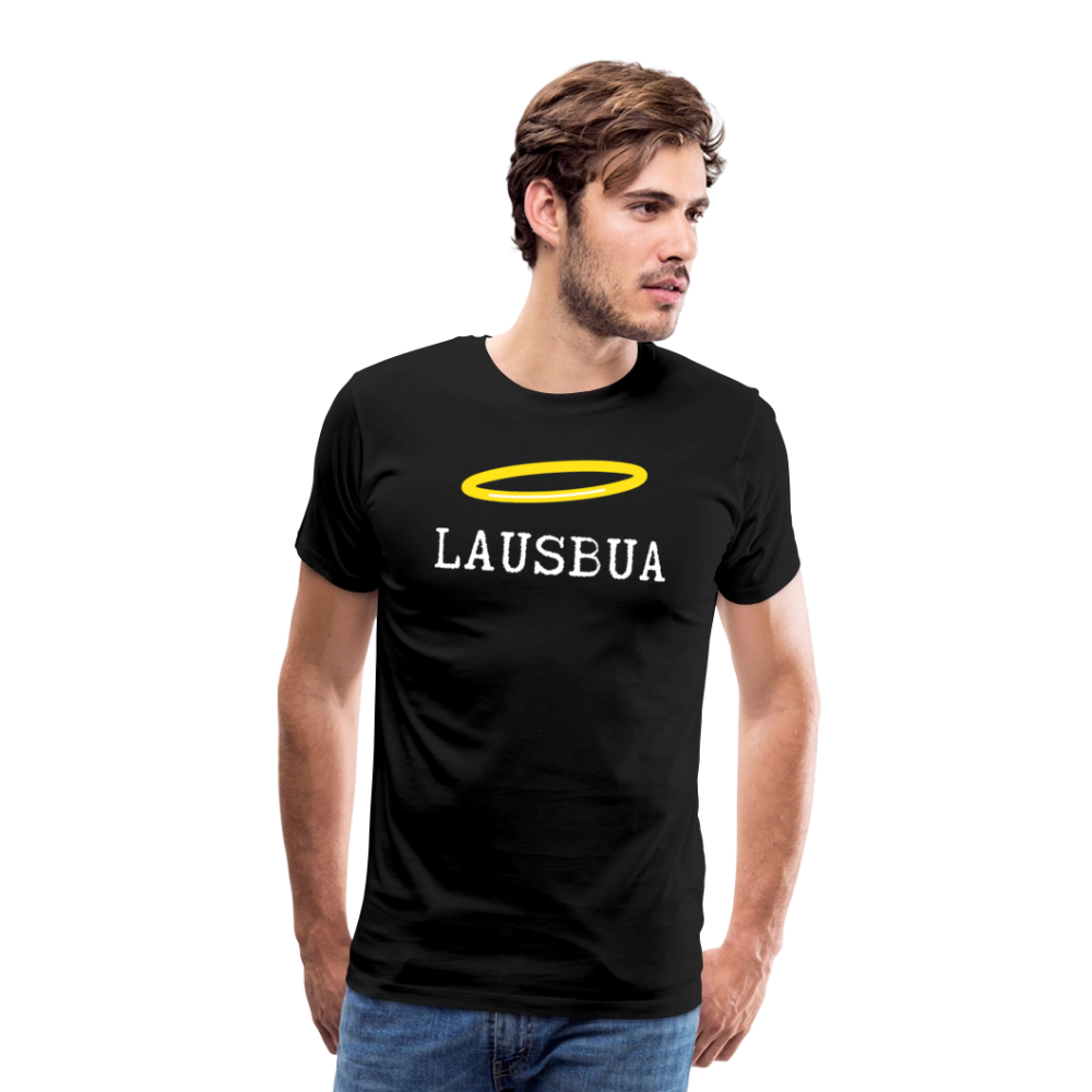 Lausbua, bayerischer und österreichischer Lausbub, Männer Premium -T-Shirt - Schwarz