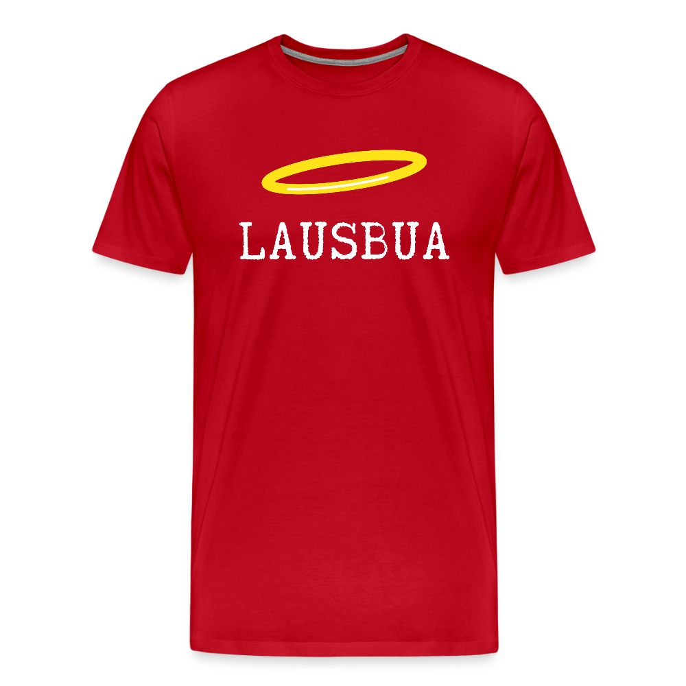 Lausbua, bayerischer und österreichischer Lausbub, Männer Premium -T-Shirt - Rot
