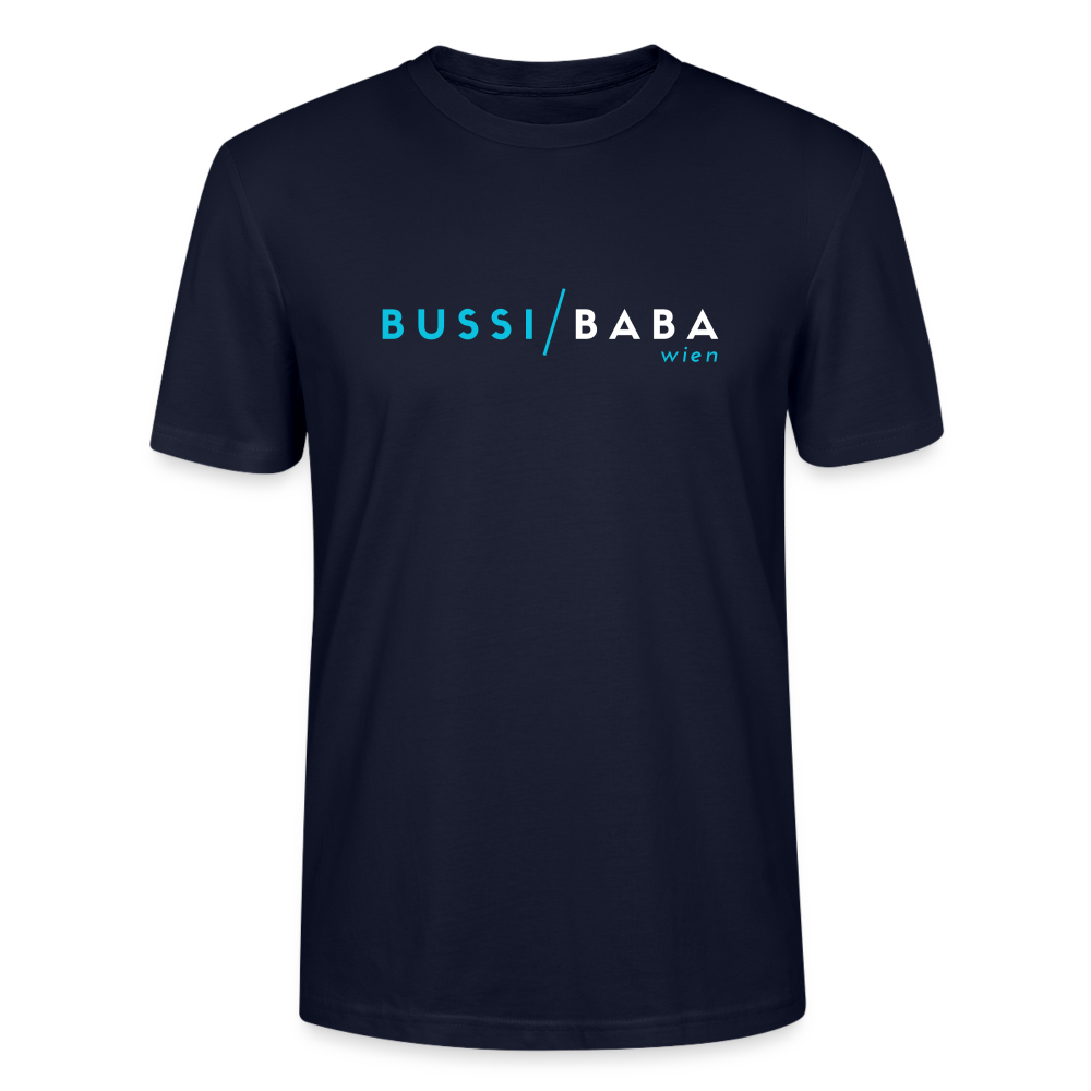 Bussi Baba Wien - aquablau - Stanley/Stella Unisex Organic T-Shirt - Navy