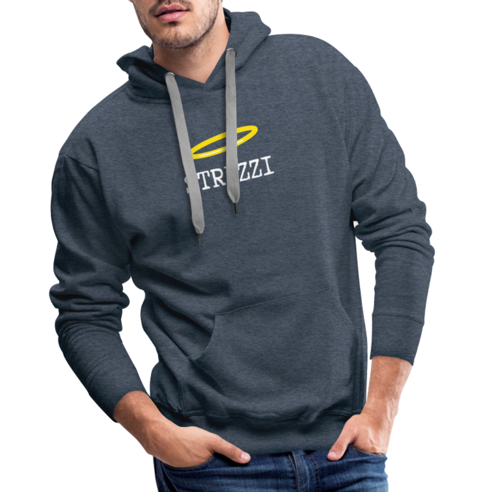 Strizzi, Männer Premium Hoodie - Jeansblau
