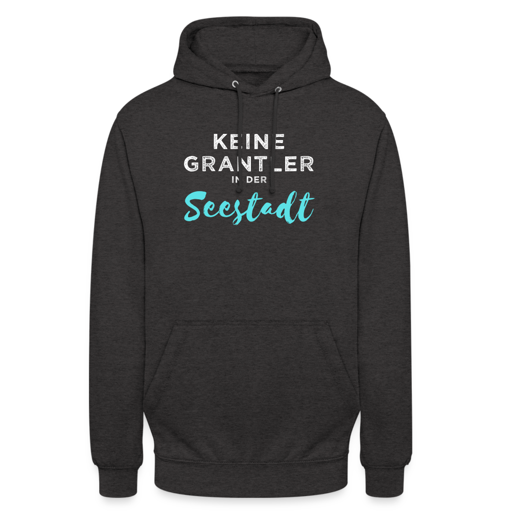 Keine Grantler in der Wiener Seestadt, Hoodie - Anthrazit