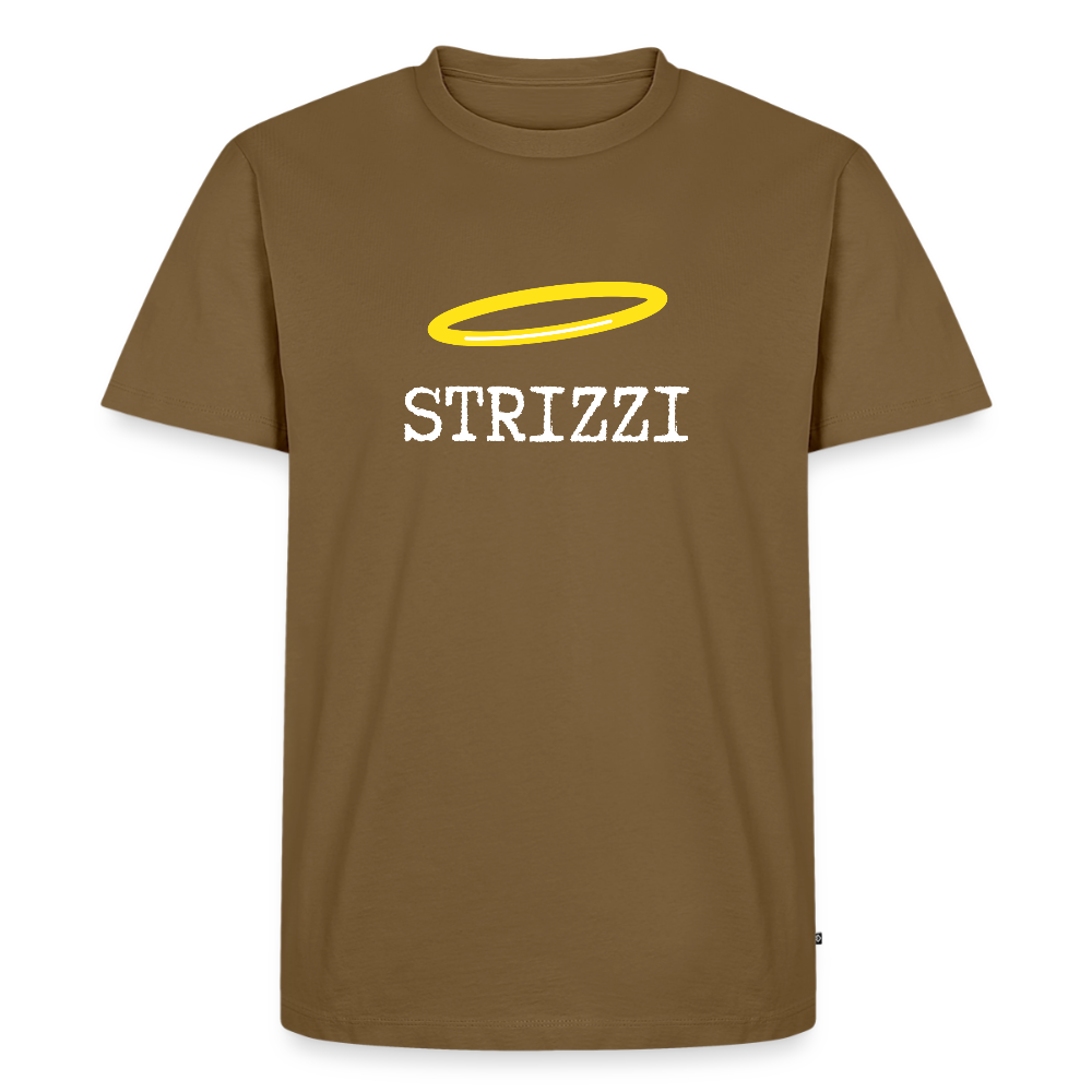 Strizzi, Männer Premium T-Shirt - Nussbraun
