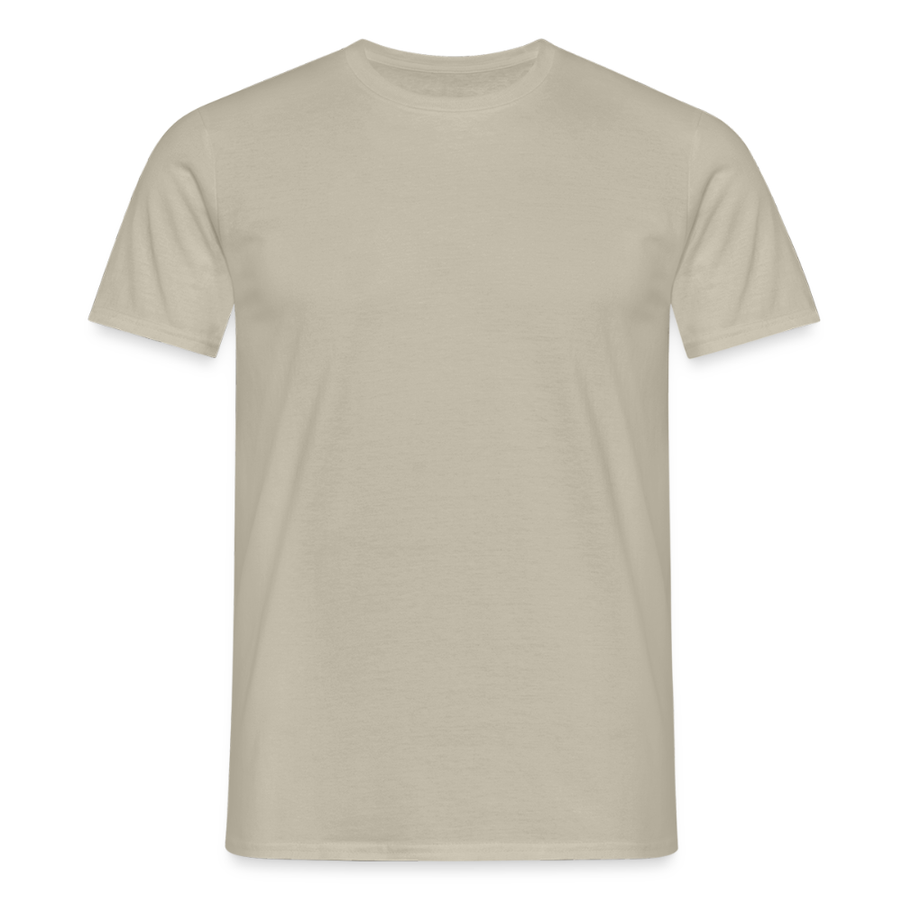 DO NOT FOLLOW ME - I DO CRAZY SHIT BACK - Men/ Männer T-Shirt - Sandbeige