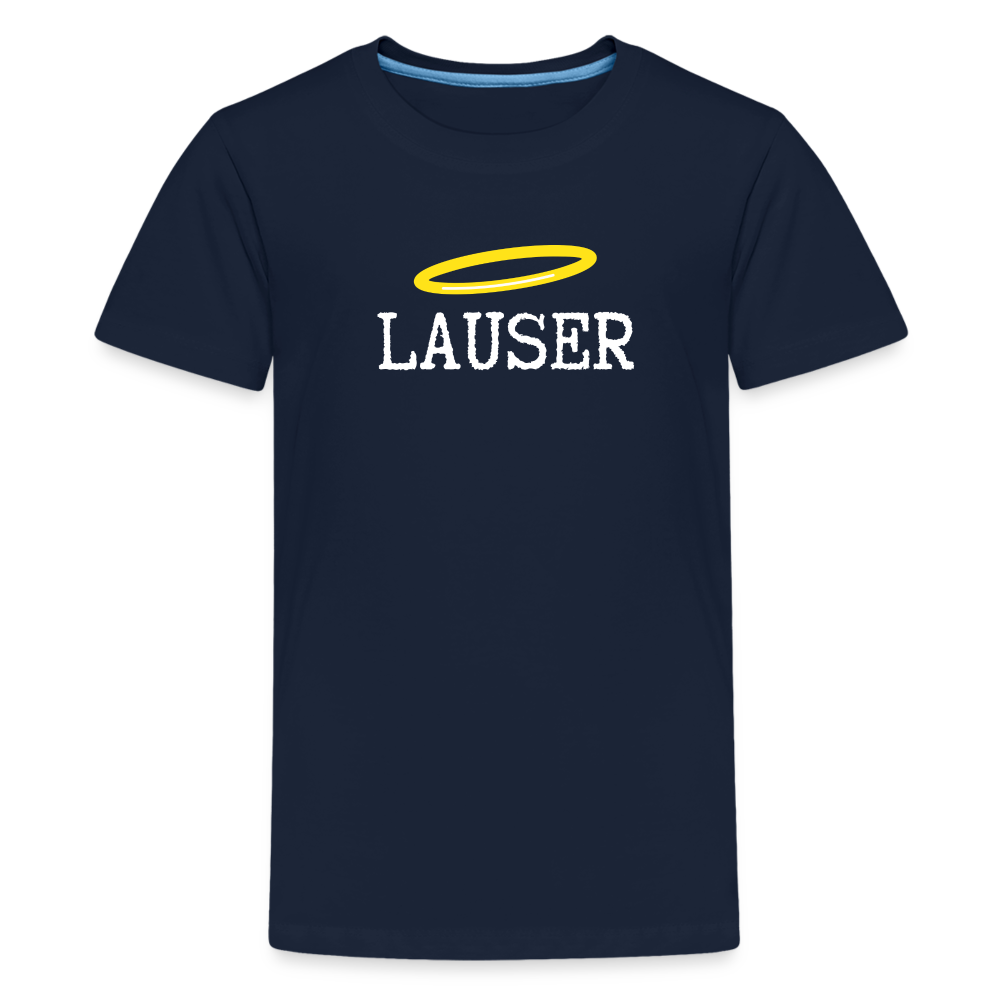 Lauser, österreichischer Lausbub - Teenager (10 - 12 J.) Premium T-Shirt - Navy