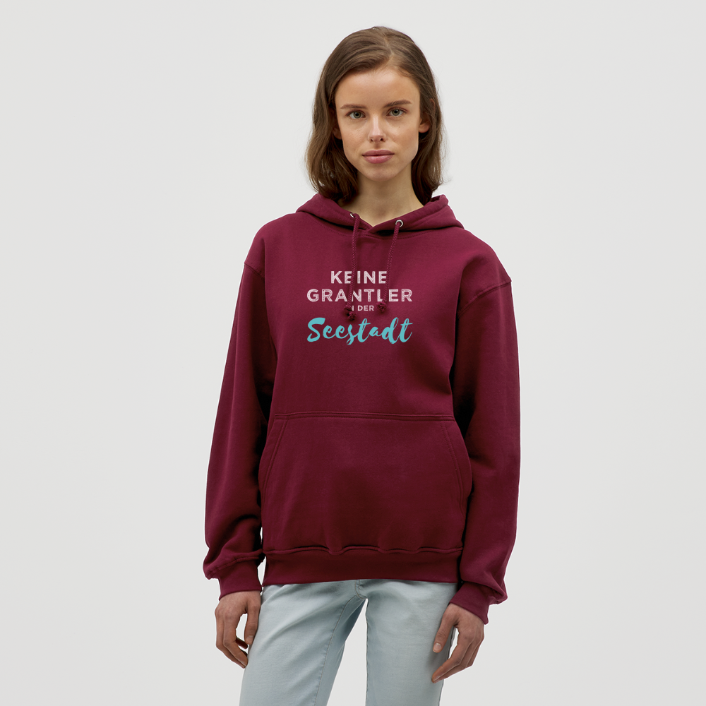 Keine Grantler in der Wiener Seestadt, Hoodie - Bordeaux
