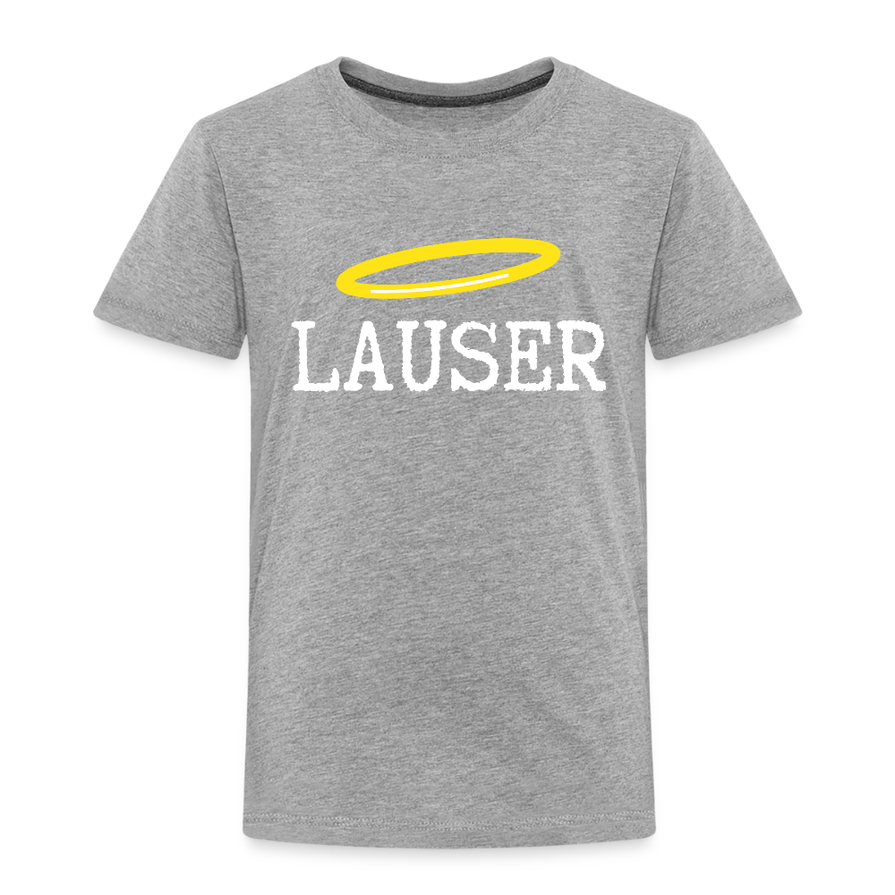 Lauser, österreichischer Lausbub - Kinder (2 - 8 Jahre) Premium T-Shirt - Grau meliert